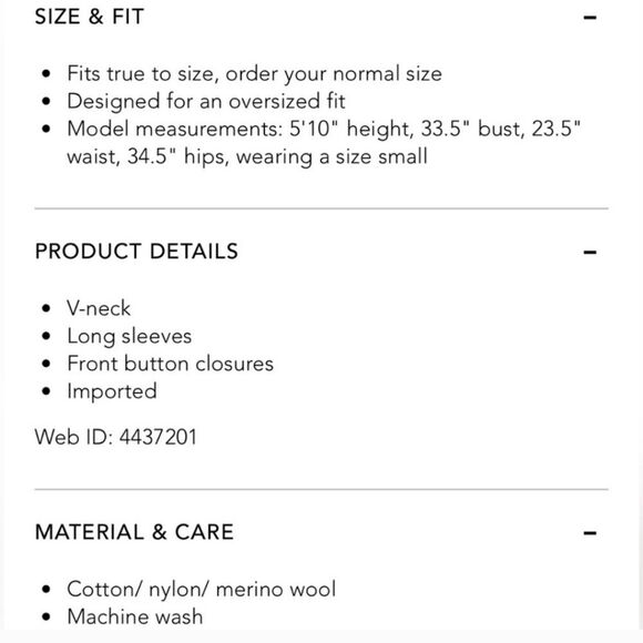 Marine Layer Ramona Oversized Cardigan Military Olive Heather Large - Picture 3 of 10